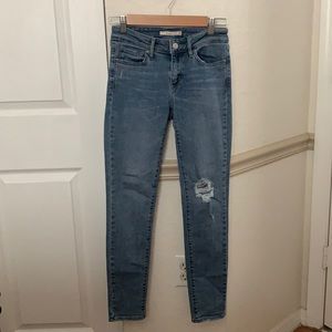 Levi 711 Skinny Jeans